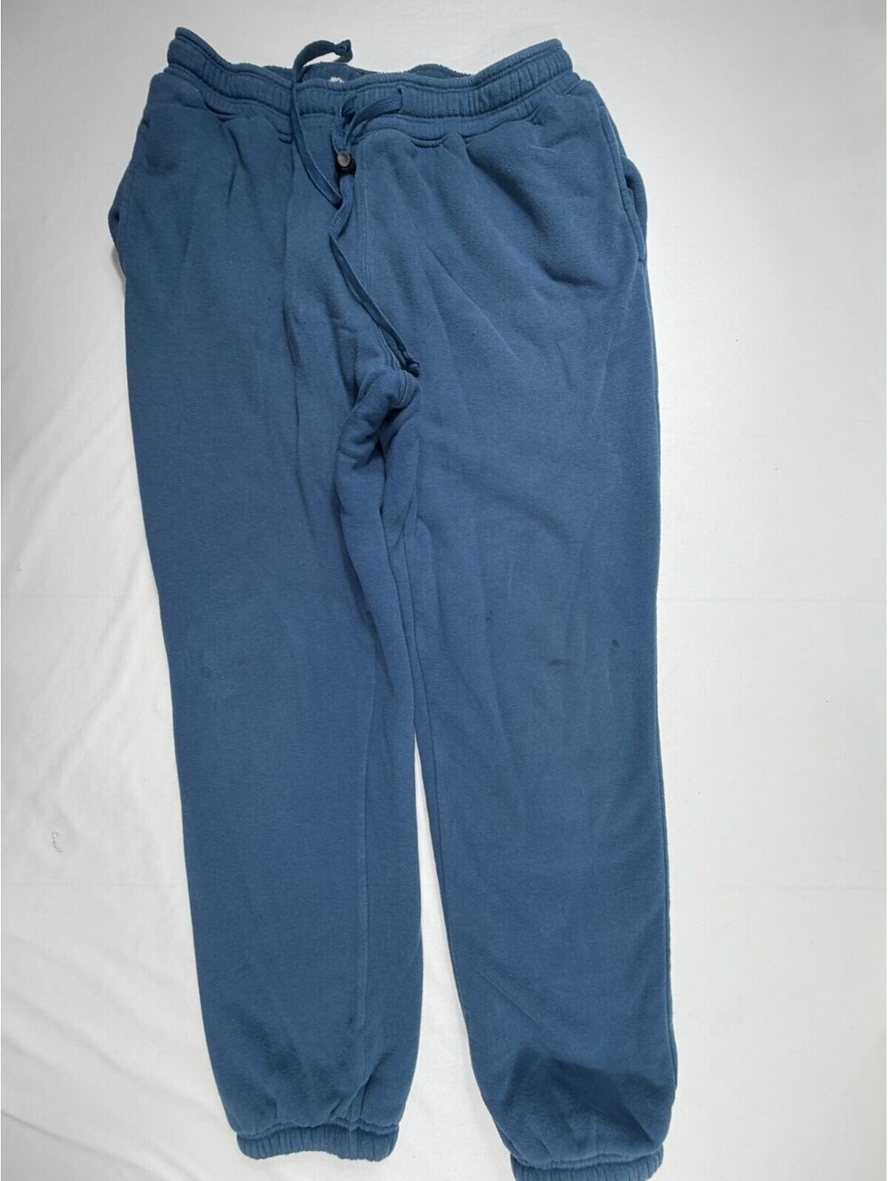 Eddie Bauer Men's Blue Sherpa-Lined Sweatpants Size M